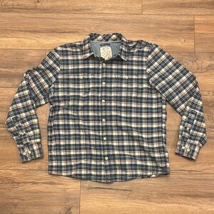 Fat Face Casual Button Down Shirt Size Large